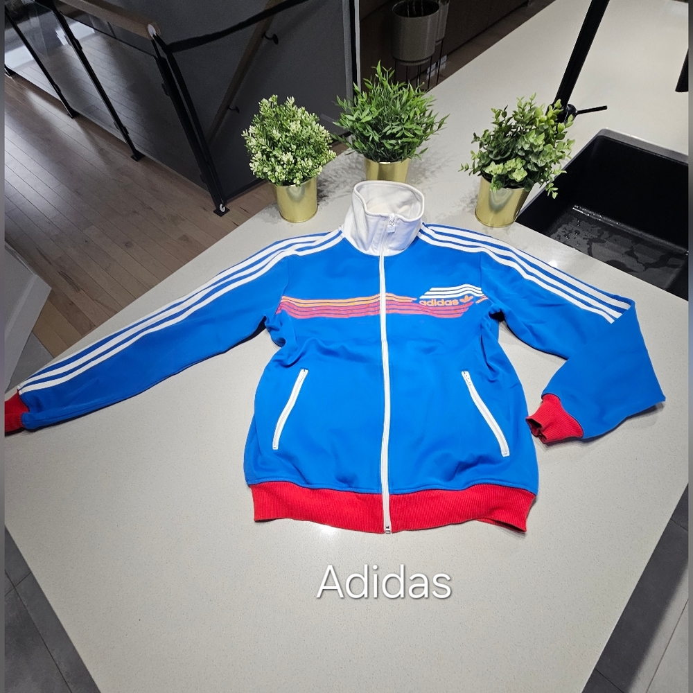 ADIDAS Superbe veste survêtement classique aux couleurs vives